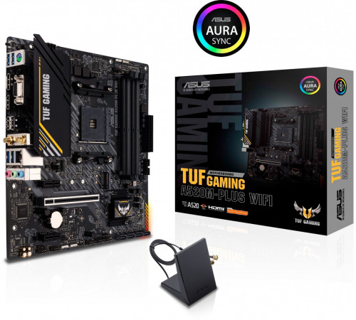 Материнская плата Asus TUF Gaming A520M-Plus WiFi