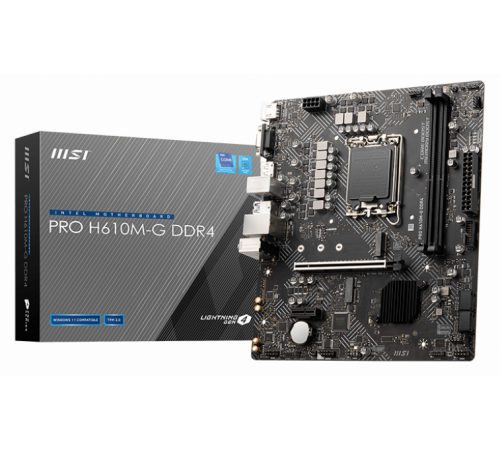 Материнская плата MSI PRO H610M-G DDR4