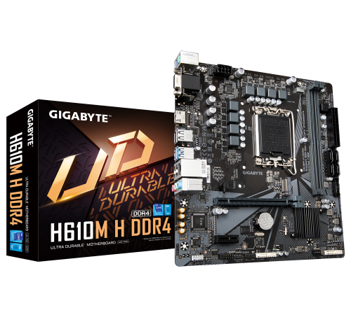 Материнская плата Gigabyte H610M H DDR4 (rev. 1.0)