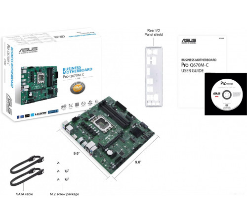Материнская плата Asus Pro Q670M-C-CSM