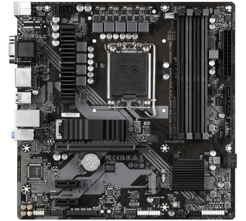 Материнская плата Gigabyte B760M DS3H DDR4 (rev. 1.0)