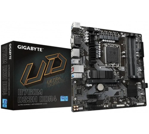 Материнская плата Gigabyte B760M DS3H DDR4 (rev. 1.0)