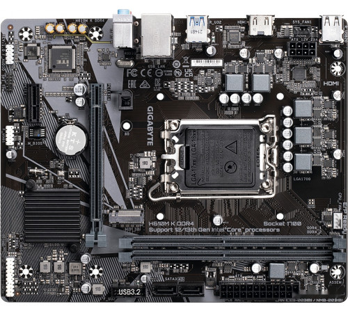 Материнская плата Gigabyte H610M K DDR4
