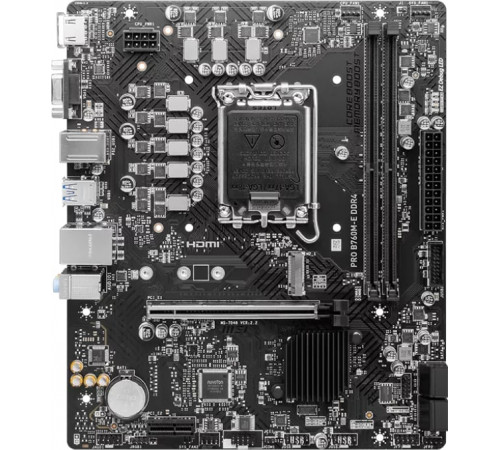 Материнская плата MSI Pro B760M-E DDR4