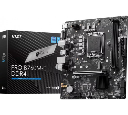 Материнская плата MSI Pro B760M-E DDR4