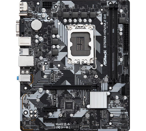 Материнская плата ASROCK B760M-HDV/M.2 D4