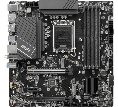 Материнская плата MSI Pro B760M-A WiFi