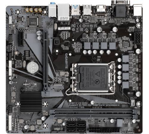 Материнская плата Gigabyte H610M H V2 DDR4 (rev. 1.0)