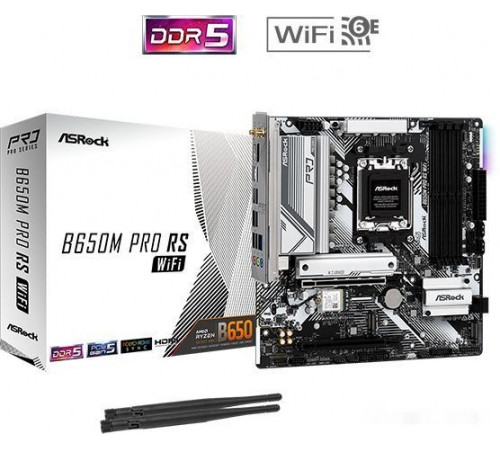 Материнская плата ASROCK B650M Pro RS WiFi