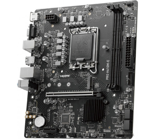 Материнская плата MSI PRO H610M-E