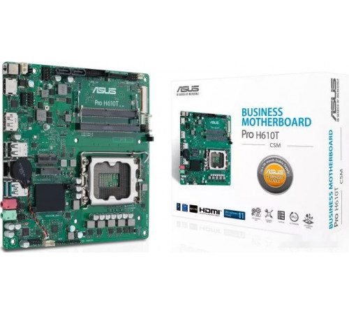 Материнская плата Asus Pro H610T-CSM
