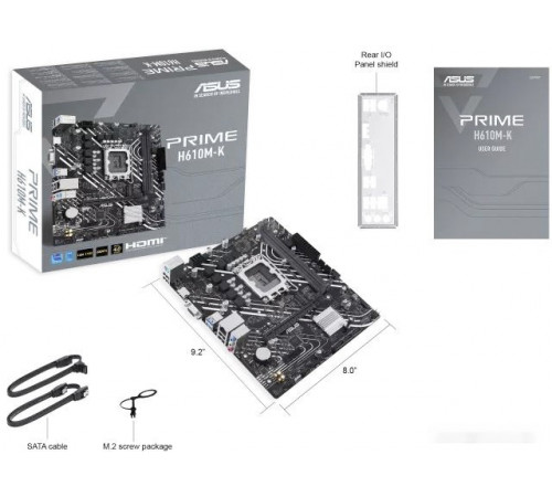 Материнская плата Asus Prime H610M-K