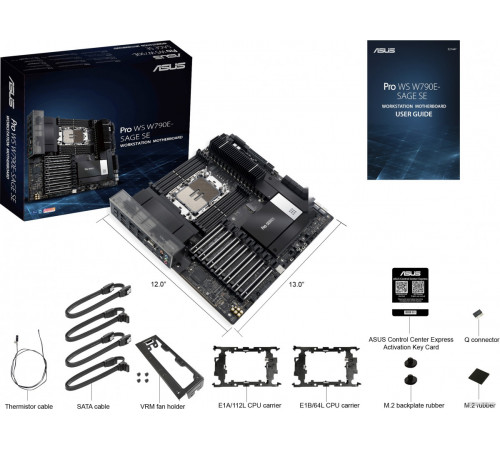 Материнская плата Asus Pro WS W790E-SAGE SE