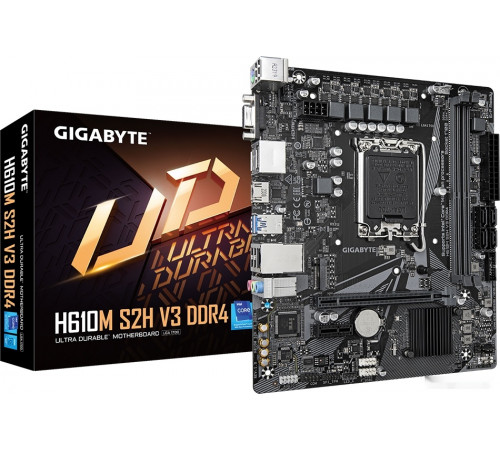 Материнская плата Gigabyte H610M S2H V3 DDR4 (rev. 1.0)