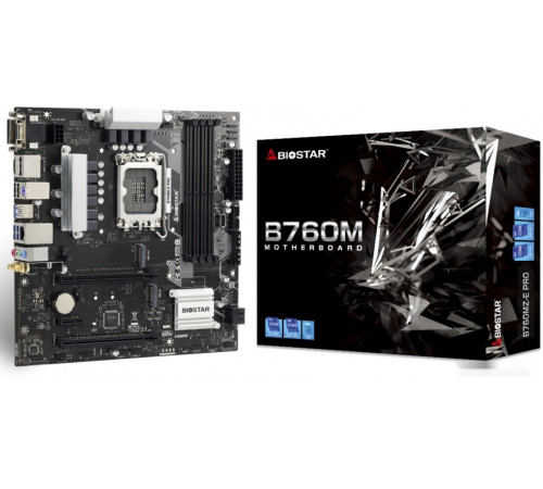 Материнская плата Biostar B760MZ-E PRO Ver. 6.0