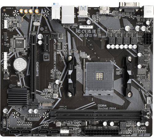 Материнская плата Gigabyte A520M K V2 (rev. 1.1)