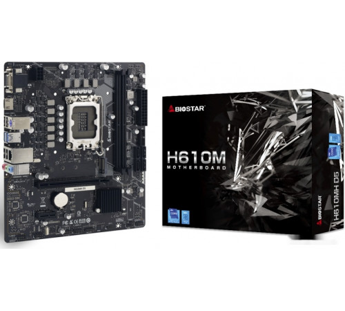 Материнская плата Biostar H610MH D5 Ver. 6.x