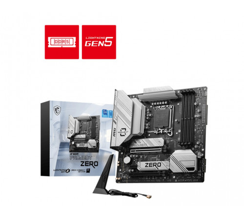 Материнская плата MSI B760M PROJECT ZERO