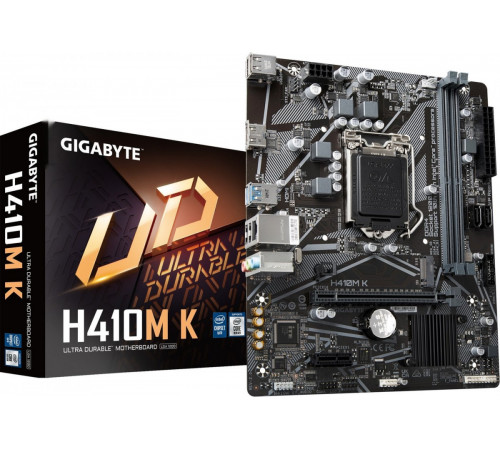 Материнская плата Gigabyte H410M K (rev. 2.0)