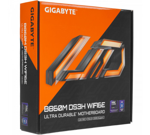 Материнская плата Gigabyte B860M DS3H WiFi6E
