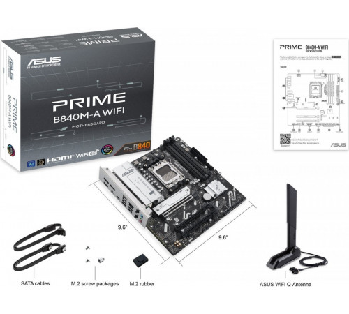 Материнская плата Asus Prime B840M-A WiFi