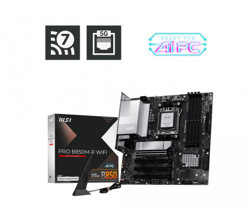 Материнская плата MSI PRO B850M-P WIFI