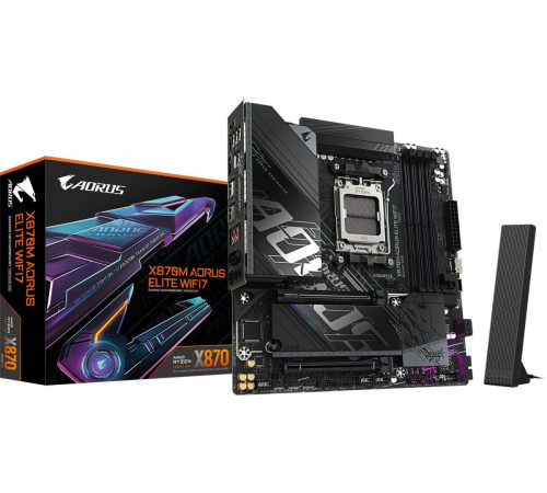 Материнская плата Gigabyte X870M Aorus Elite WiFi7