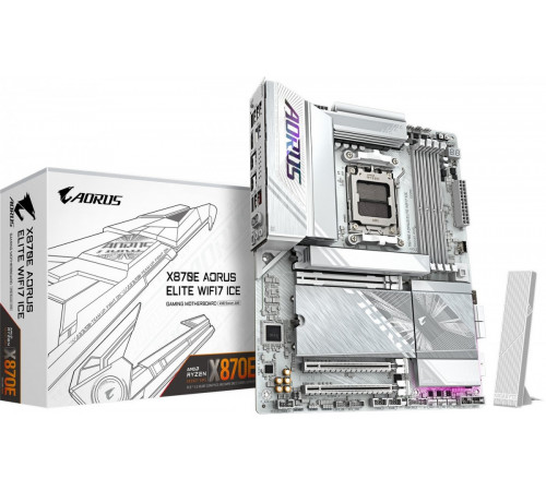 Материнская плата Gigabyte X870E Aorus Elite WiFi7 Ice