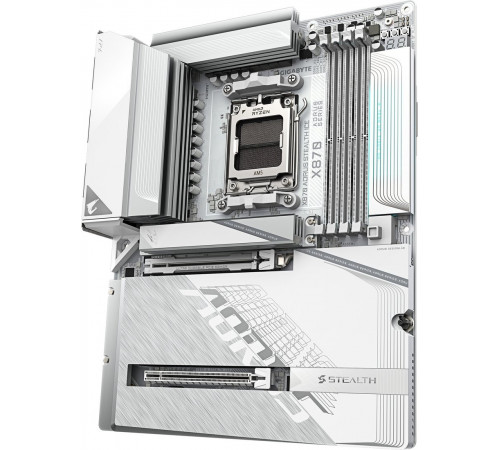 Материнская плата Gigabyte X870 Aorus Stealth Ice