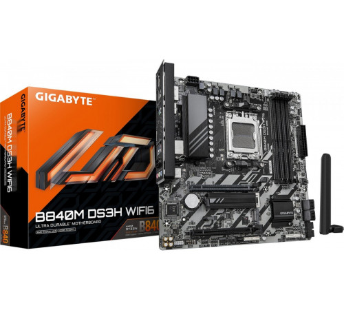 Материнская плата Gigabyte B840M DS3H WiFi6