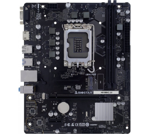Материнская плата Biostar H610MHC 2.0 Ver. 6.0