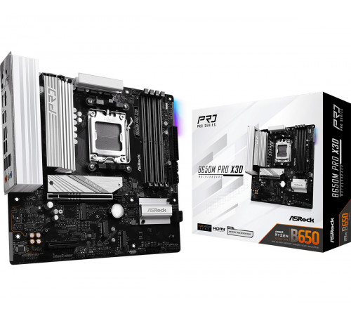 Материнская плата ASROCK B650M Pro X3D