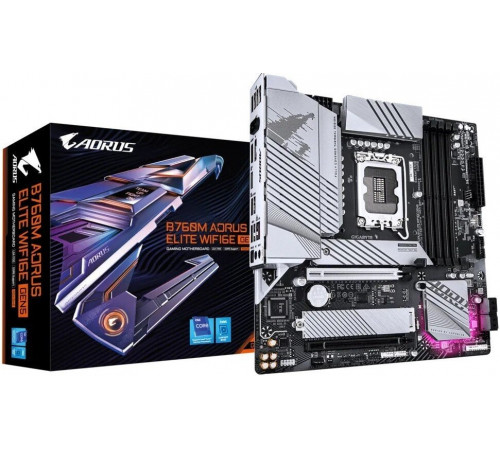 Материнская плата Gigabyte B760M Aorus Elite WiFi6E Gen5