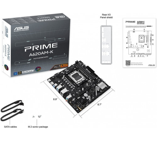 Материнская плата Asus Prime A620AM-K