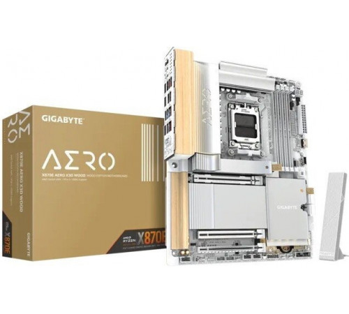 Материнская плата Gigabyte X870E Aero X3D Wood