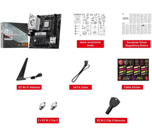 Материнская плата MSI B850M Gaming WiFi