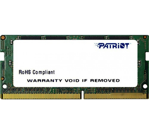 Модуль памяти Patriot Signature Line 16GB DDR4 SODIMM PC4-21300 PSD416G26662S