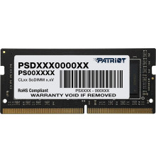 Модуль памяти Patriot Signature Line 16GB DDR4 SODIMM PC4-21300 PSD416G266681S