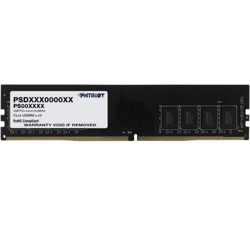 Модуль памяти Patriot Signature Line 16GB DDR4 PC4-21300 PSD416G266681