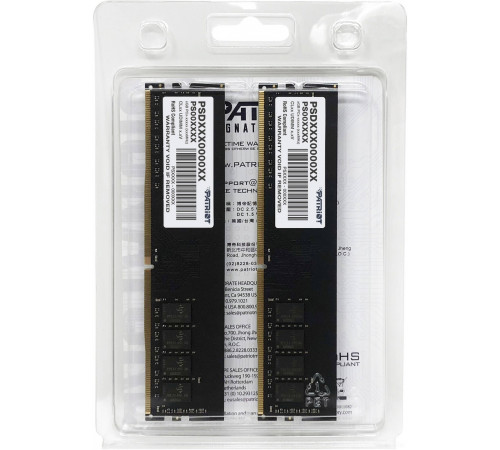 Модуль памяти Patriot Signature Line 2x16GB DDR4 PC4-25600 PSD432G3200K