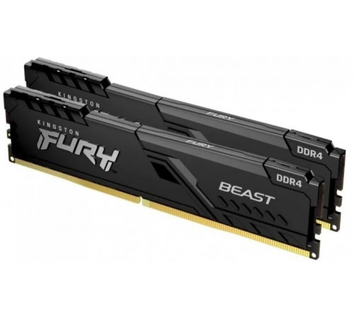 Модуль памяти Kingston FURY Beast 32GB DDR4 PC4-25600 KF432C16BB/32