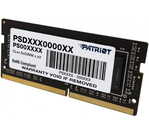 Модуль памяти Patriot Signature Line 32GB DDR4 SODIMM PSD432G32002S