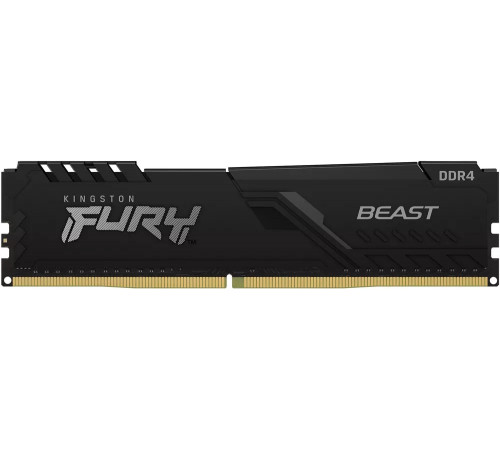 Модуль памяти Kingston FURY Beast 16GB DDR4 PC4-25600 KF432C16BB1/16