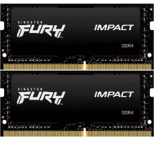 Модуль памяти Kingston FURY Impact 2x8GB DDR4 SODIMM PC4-25600 KF432S20IBK2/16
