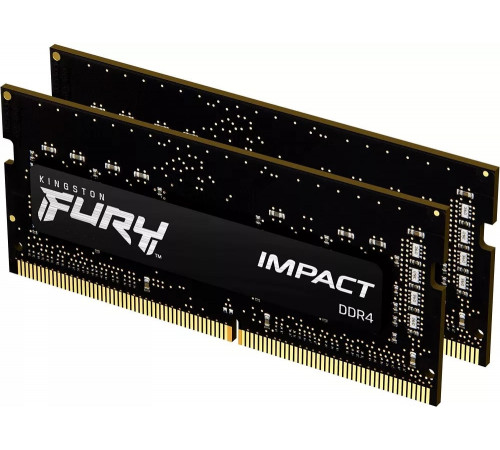 Модуль памяти Kingston FURY Impact 2x8GB DDR4 SODIMM PC4-25600 KF432S20IBK2/16