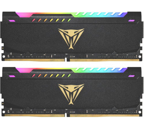 Модуль памяти Patriot Viper Steel RGB 2x32GB DDR4 PC4-21300 PVSR464G320C8K