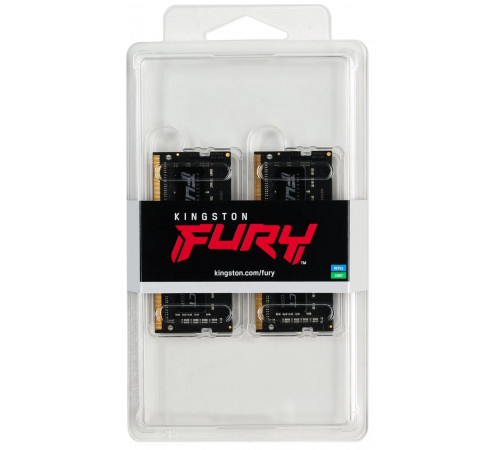 Модуль памяти Kingston FURY Impact 16GB DDR4 SODIMM PC4-25600 KF432S20IB/16