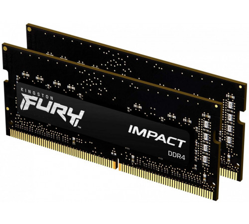 Модуль памяти Kingston FURY Impact 16GB DDR4 SODIMM PC4-25600 KF432S20IB/16