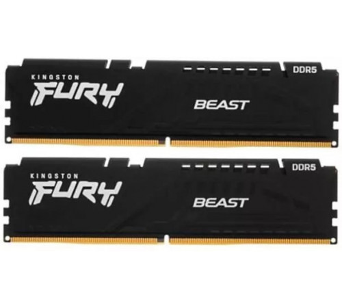 Модуль памяти Kingston FURY Beast 2x32ГБ DDR5 5200МГц KF552C40BBK2-64
