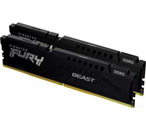 Модуль памяти Kingston FURY Beast 2x32ГБ DDR5 5600МГц KF556C40BBK2-64